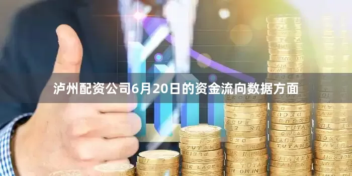 泸州配资公司6月20日的资金流向数据方面